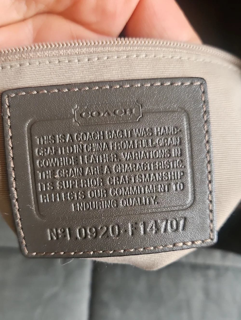 Coach Shoulder Bag - Picture 8 of 14
